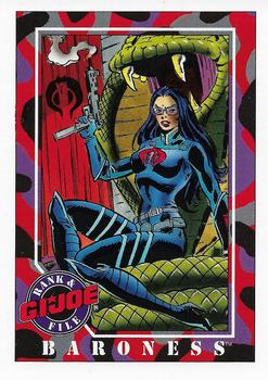 1991 Impel G.I. Joe #36 Baroness Front