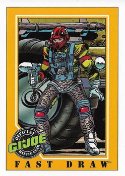 1991 Impel G.I. Joe #66 Fast Draw Front