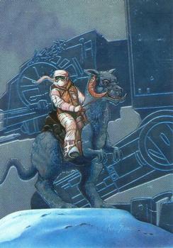 1996 Finest Star Wars #62 Tauntaun Front