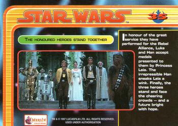 1997 Merlin Star Wars Special Edition #35 Han Solo winking Back