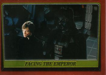1999 Topps Chrome Archives Star Wars #84 Facing The Emperor Front
