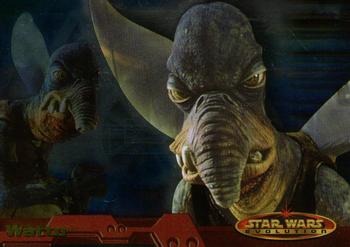 2001 Topps Star Wars Evolution #82 Watto Front