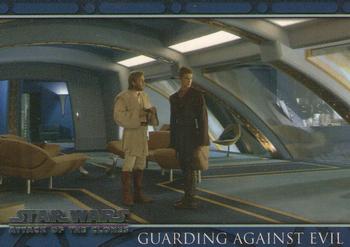 2002 Topps Star Wars: Attack of the Clones #29 Guarding Against Evil Front