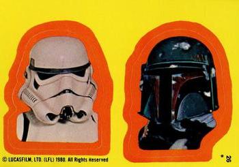 1980 Topps Star Wars: The Empire Strikes Back - Stickers #26 Stormtrooper / Boba Fett Front