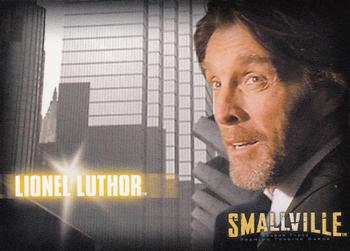 2004 Inkworks Smallville Season 3 #7 Lionel Luthor Front