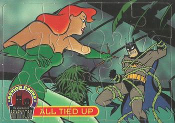 1996 SkyBox The Adventures of Batman & Robin Action Packs - Puzzle #Pz1 All Tied Up Front