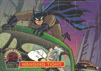 1996 SkyBox The Adventures of Batman & Robin Action Packs - Puzzle #Pz3 Hanging Tight Front