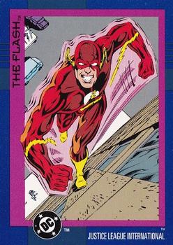 1993 SkyBox DC Cosmic Teams #45 The Flash Front
