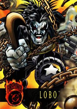 1996 SkyBox DC Outburst: Firepower #10 Lobo Front