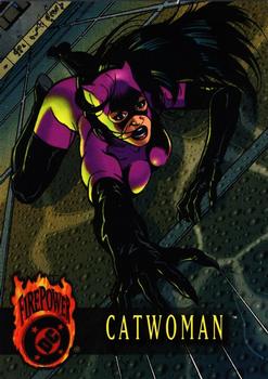 1996 SkyBox DC Outburst: Firepower #65 Catwoman Front