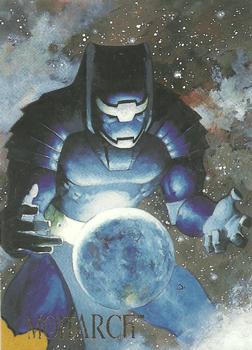 1995 SkyBox DC Villains: Dark Judgment #63 Monarch Front