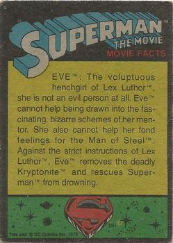 1978 Topps Superman: The Movie #146 The Stupendous Man of Steel Back