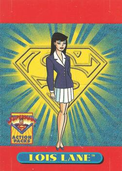 1996 Fleer/SkyBox Superman Action Packs - Pop-Outs #P2 Lois Lane Front