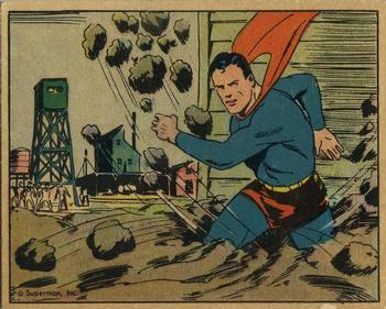 1941 Gum Inc. Superman (R145) #39 Disaster at the Mine Front