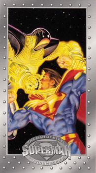 1994 SkyBox Superman: Man of Steel Platinum Series #88 Conduit Means Power! Front