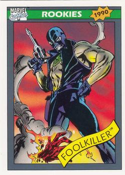 1990 Impel Marvel Universe #87 Foolkiller Front