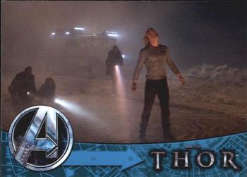 2012 Upper Deck Avengers Assemble #50 Thor - Banishment Front