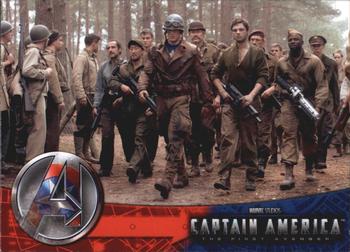 2012 Upper Deck Avengers Assemble #79 Captain America Front