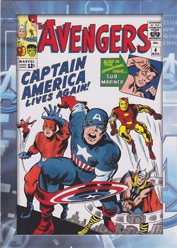 2012 Upper Deck Avengers Assemble - Classic Covers #A13 Avengers - Vol. 1 #4 - March, 1964 Front