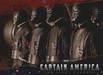 2011 Upper Deck Captain America The First Avenger #84 The HYDRA bomber pilots are preparing to board Front