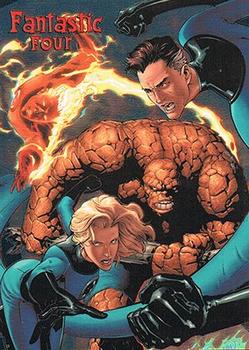 2008 Rittenhouse Fantastic Four Archives - Ready for Action #A5 Marvel Knights 4 #20 Front