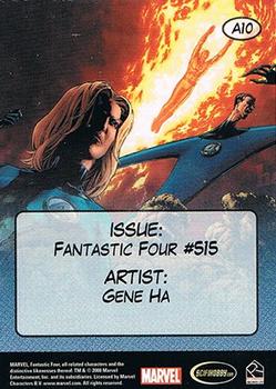 2008 Rittenhouse Fantastic Four Archives - Ready for Action #A10 Fantastic Four #515 Back