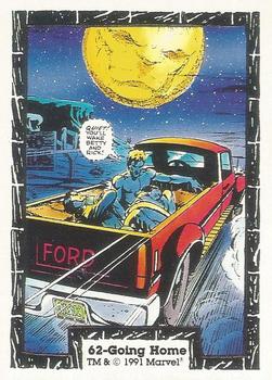 1991 Comic Images The Incredible Hulk #62 Going Home Front