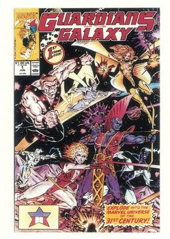 1991 Comic Images Marvel Comics First Covers II #83 Guardians of the Galaxy Front