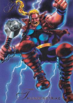 1994 Flair Marvel Annual #109 Thunderstrike Front
