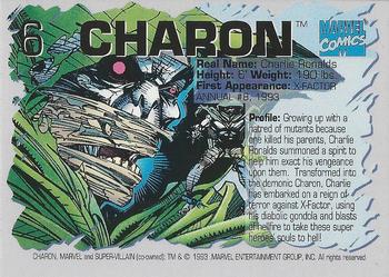 1993 Marvel Comics Annuals #6 Charon Back