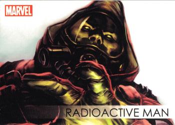 2012 Rittenhouse Marvel Greatest Heroes - Villains #V13 Radioactive Man Front