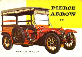 1953-55 Topps World on Wheels (R714-24) #16 1911 Pierce-Arrow Station Wagon Front