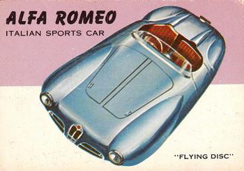1953-55 Topps World on Wheels (R714-24) #59 Alfa Romeo 