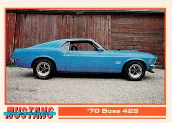 1992 Performance Years Mustang Cards #33 '70 Boss 429 Front