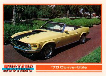 1992 Performance Years Mustang Cards #34 '70 Convertible Front