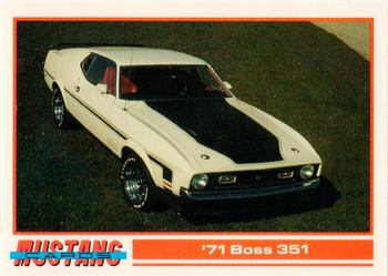 1992 Performance Years Mustang Cards #39 '71 Boss 351 Front