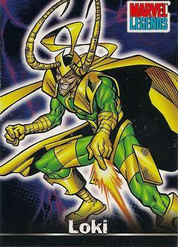 2001 Topps Marvel Legends #60 Loki Front