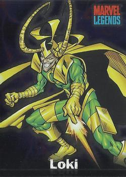 2001 Topps Marvel Legends - Foil #60 Loki Front