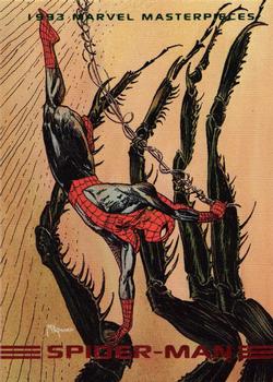 1993 SkyBox Marvel Masterpieces #5 Spider-Man Front