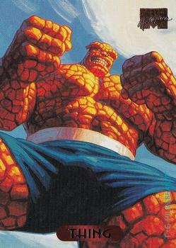 1994 Fleer Marvel Masterpieces Hildebrandt Brothers #123 Thing Front