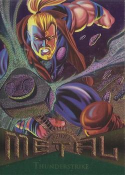 1995 Metal Marvel #14 Thunderstrike Front