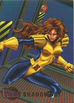 1996 Ultra Marvel Onslaught #52 Shadowcat Front