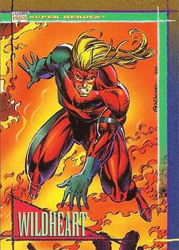 1993 SkyBox Marvel Universe #39 Wildheart Front
