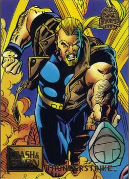 1994 Fleer Marvel Universe #76 Thunderstrike Front