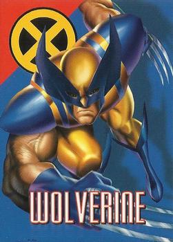 1996 Fleer/SkyBox Marvel Vision #40 Wolverine Front