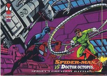 1994 Fleer The Amazing Spider-Man #101 Spider-Man vs. Doctor Octopus Front