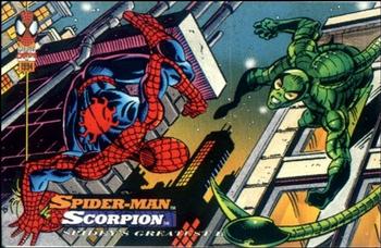 1994 Fleer The Amazing Spider-Man #118 Spider-Man vs. Scorpion Front