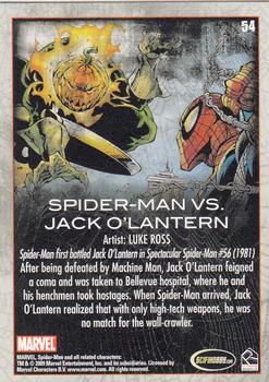 2009 Rittenhouse Spider-Man Archives #54 Spider-Man vs. Jack O'Lantern Back