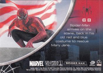 2007 Rittenhouse Spider-Man 3 #68 Spider-Man arrives on the scene, back in his Back