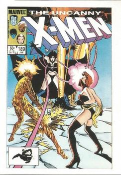1990 Comic Images Uncanny X-Men II #14 Issue #189 Front